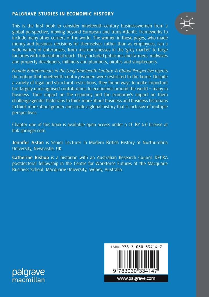 Weitere Ansicht: Female Entrepreneurs in the Long Nineteenth Century