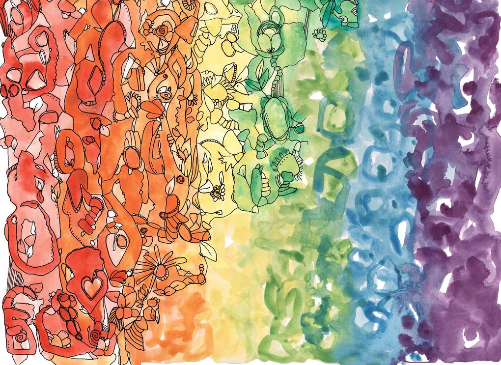 Weitere Ansicht: Das umgedrehte Malbuch | Kendra Norton