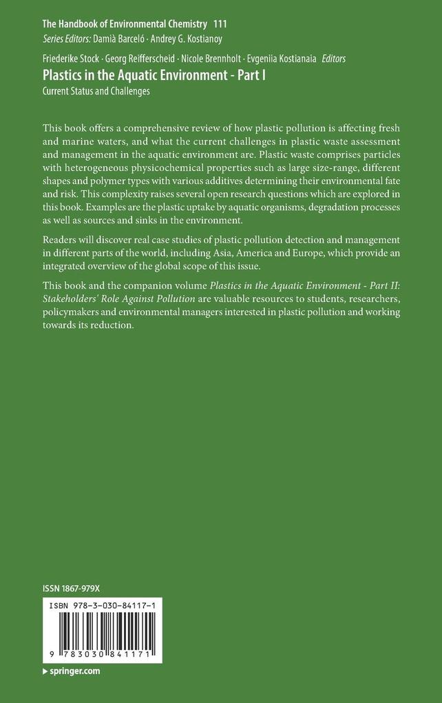 Weitere Ansicht: Plastics in the Aquatic Environment - Part I