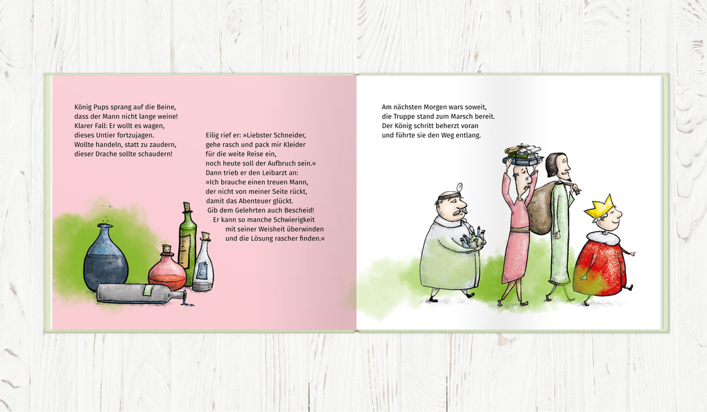 Weitere Ansicht: König Pups - Drachenalarm | Bettina Rakowitz