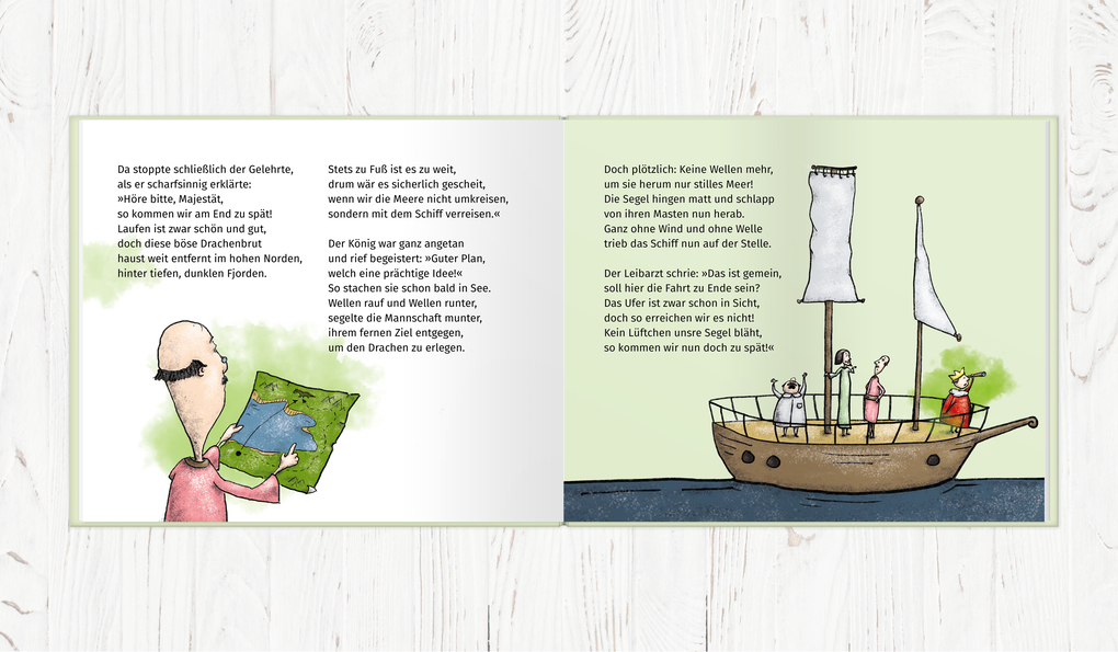 Weitere Ansicht: König Pups - Drachenalarm | Bettina Rakowitz