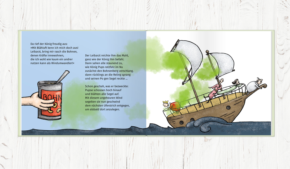 Weitere Ansicht: König Pups - Drachenalarm | Bettina Rakowitz