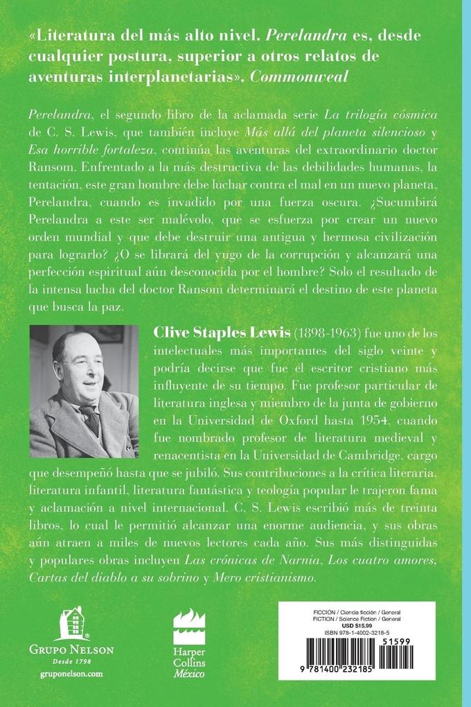 Weitere Ansicht: Perelandra | C. S. Lewis