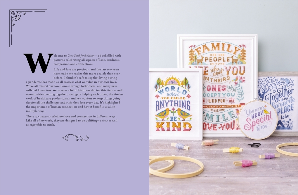 Weitere Ansicht: Cross Stitch for the Heart | Emma Congdon