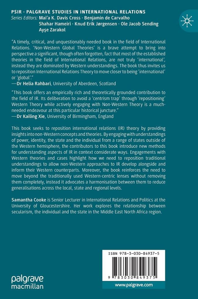 Weitere Ansicht: Non-Western Global Theories of International Relations