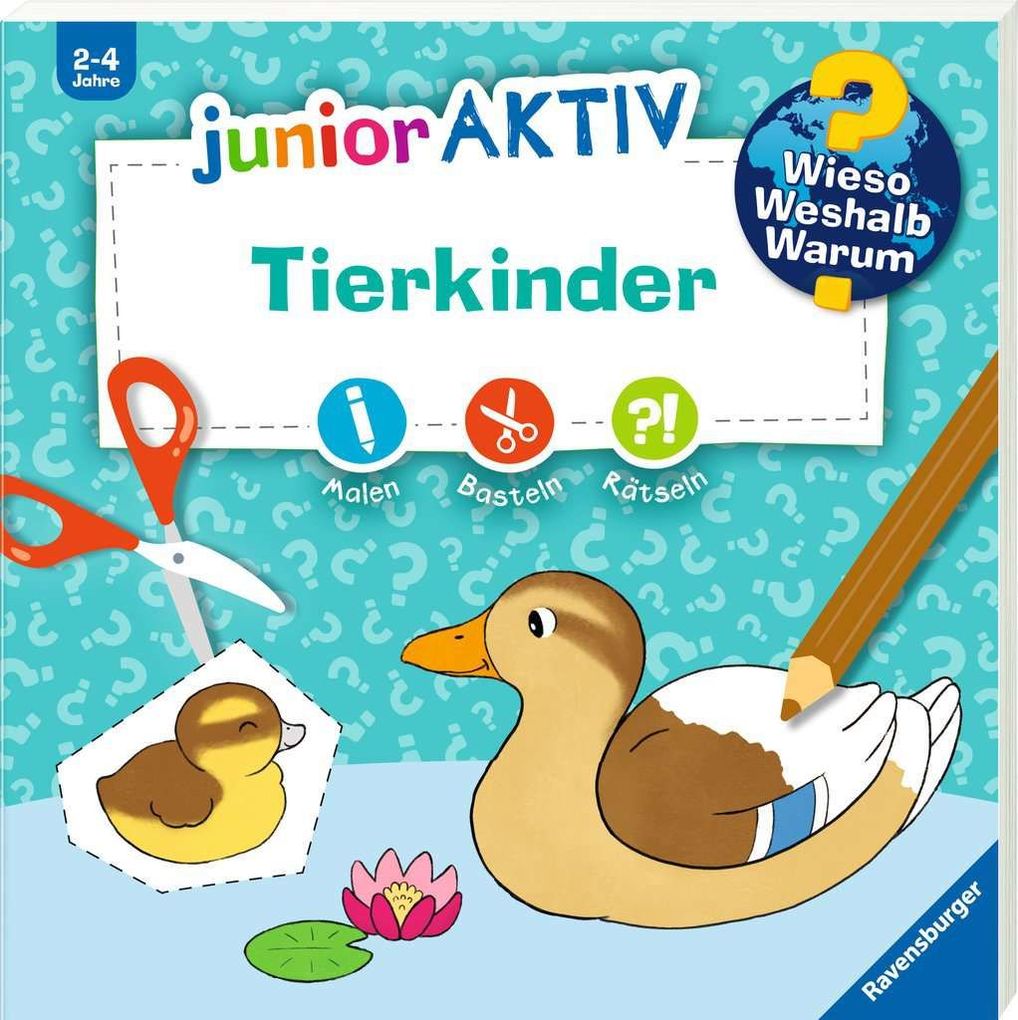 Produktbild: Wieso? Weshalb? Warum? junior AKTIV: Tierkinder