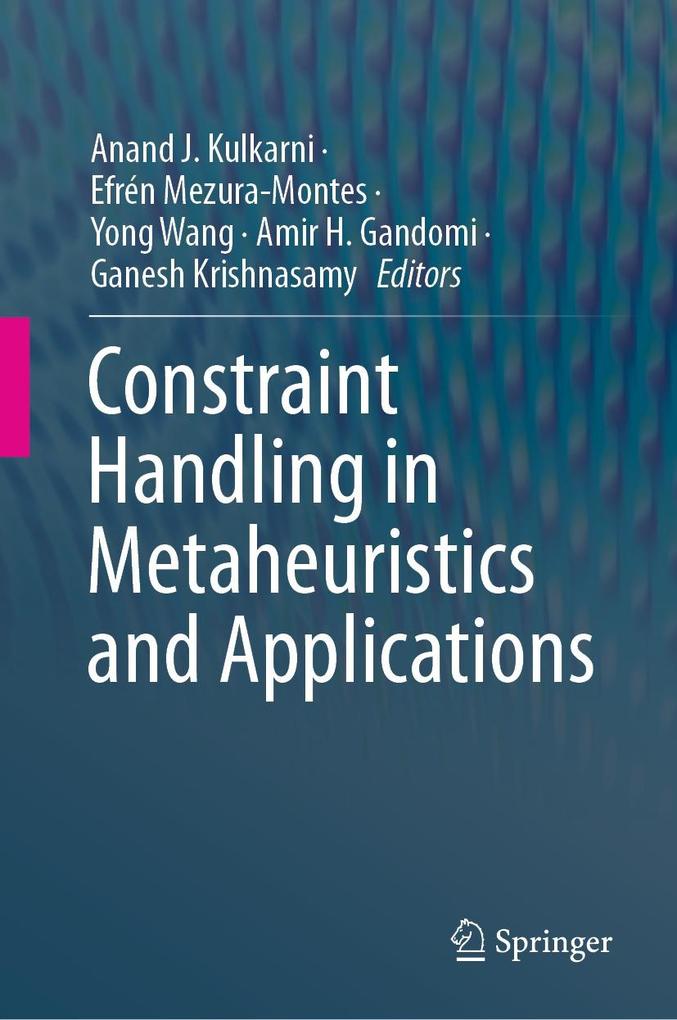 Constraint Handling in Metaheuristics and Applications als eBook pdf