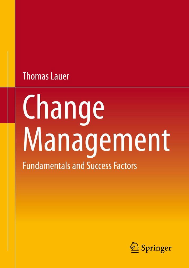 Produktbild: Change Management | Thomas Lauer