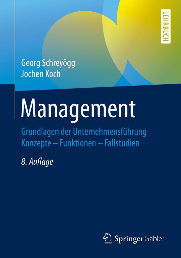 Produktbild: Management | Georg Schreyögg, Jochen Koch