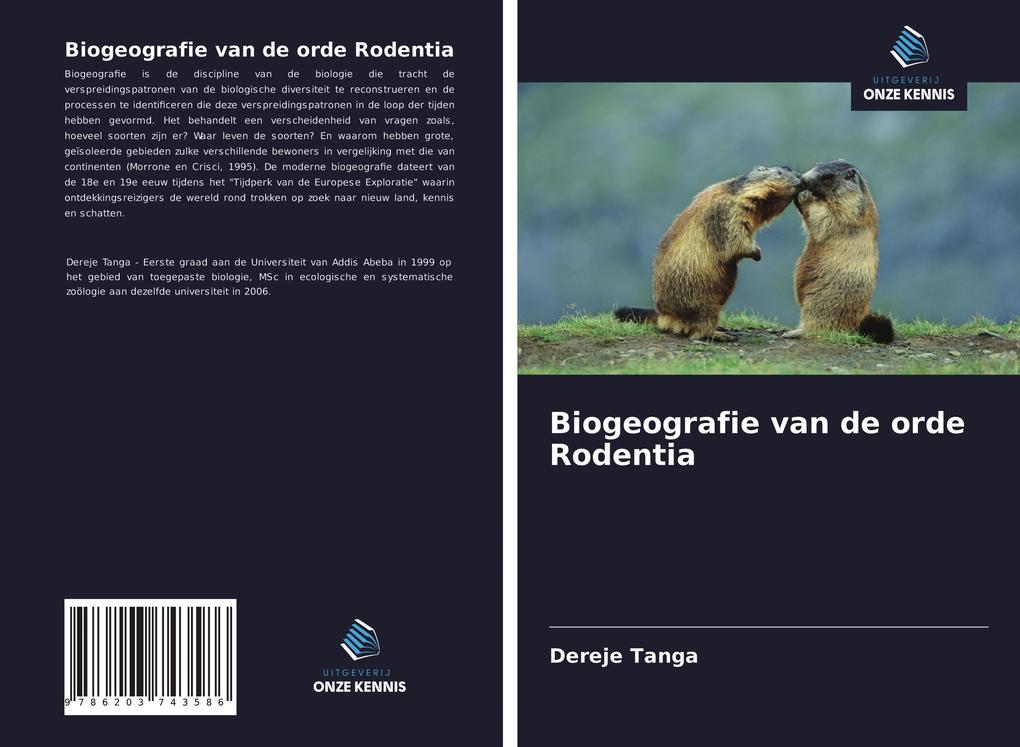 Produktbild: Biogeografie van de orde Rodentia | Dereje Tanga