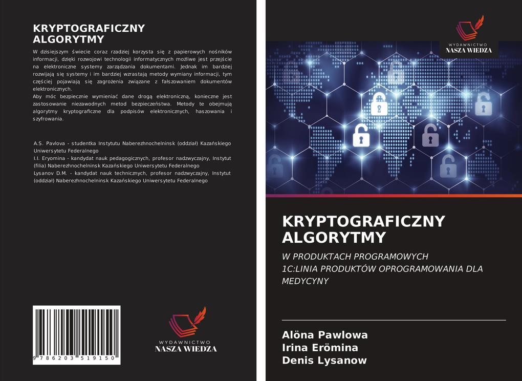 Produktbild: KRYPTOGRAFICZNY ALGORYTMY | Alöna Pawlowa, Irina Erömina, Denis Lysanow