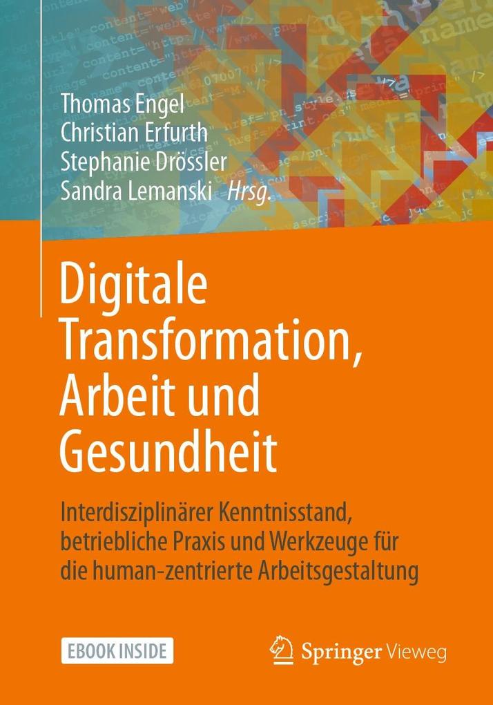 Produktbild: Digitale Transformation, Arbeit und Gesundheit