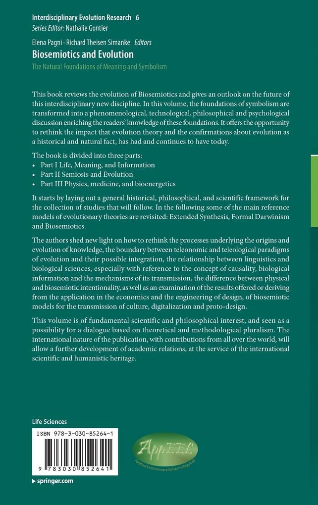 Weitere Ansicht: Biosemiotics and Evolution