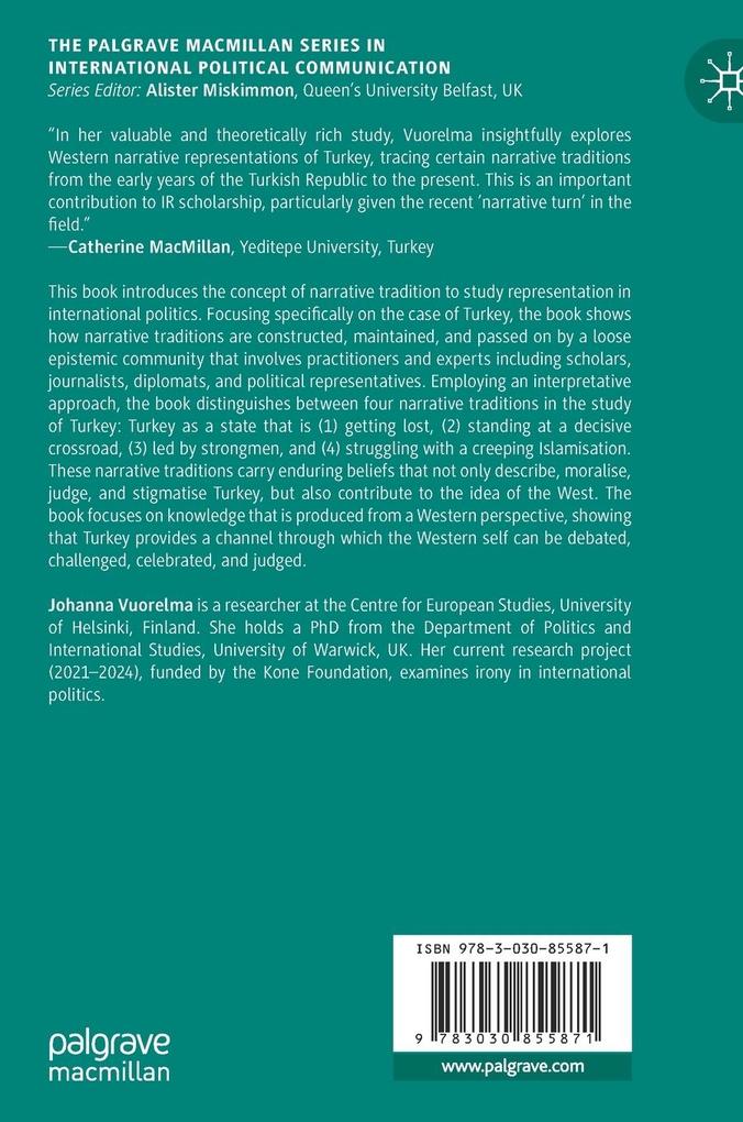 Weitere Ansicht: Narrative Traditions in International Politics | Johanna Vuorelma