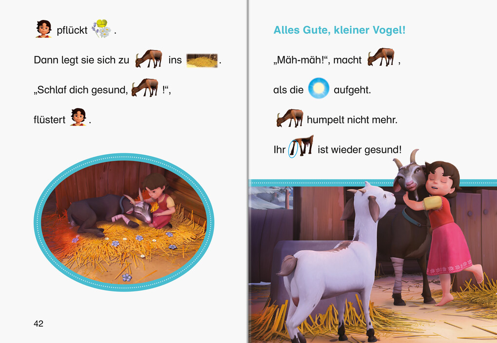 Weitere Ansicht: Heidi hilft den Tieren - zum Lesenlernen | Henriette Wich