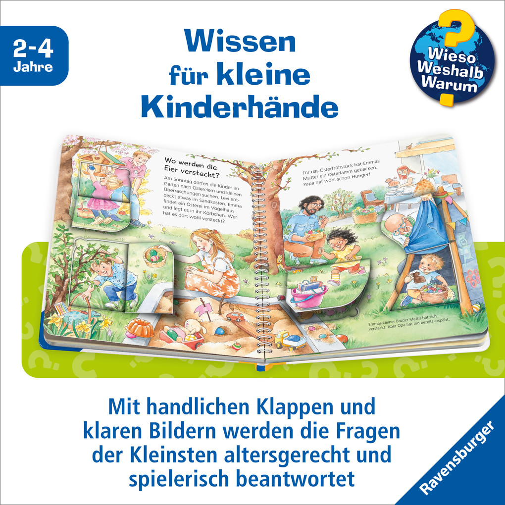 Weitere Ansicht: Wieso? Weshalb? Warum? junior, Band 54: Was machen wir an Ostern? | Andrea Erne