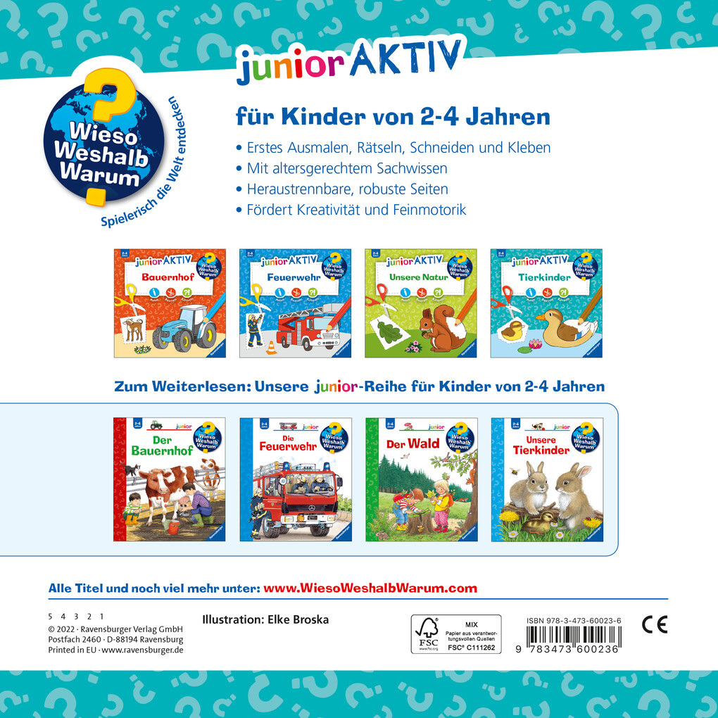 Weitere Ansicht: Wieso? Weshalb? Warum? junior AKTIV: Tierkinder