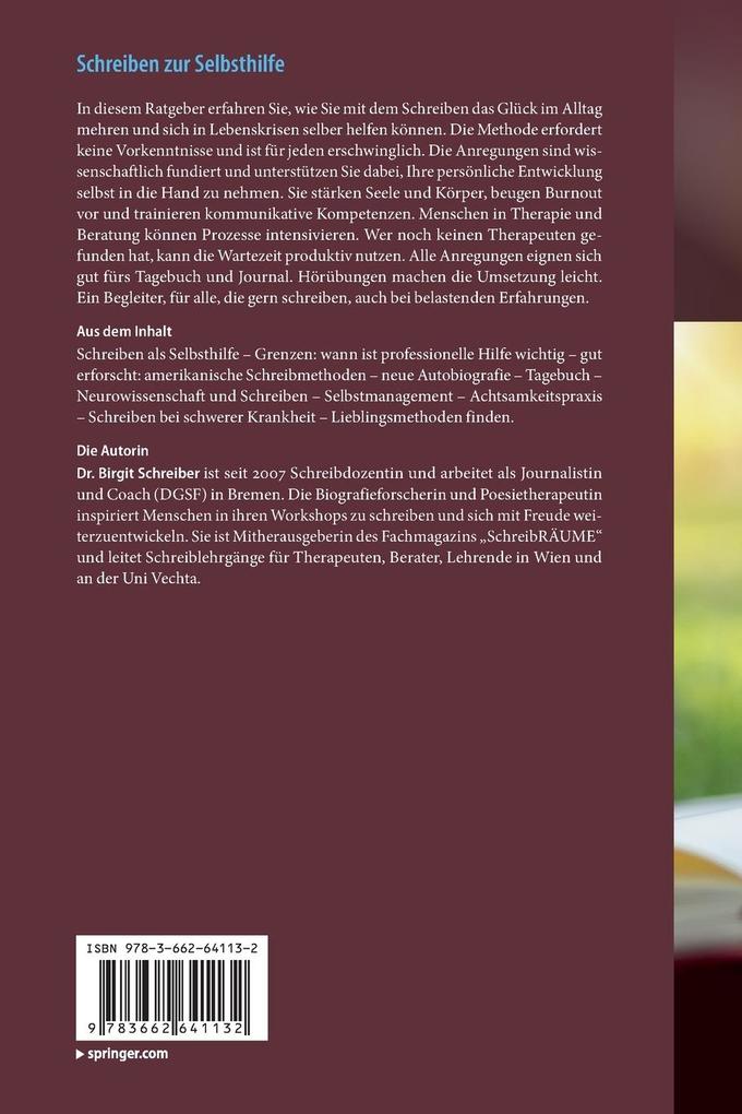 Weitere Ansicht: Schreiben zur Selbsthilfe | Birgit Schreiber