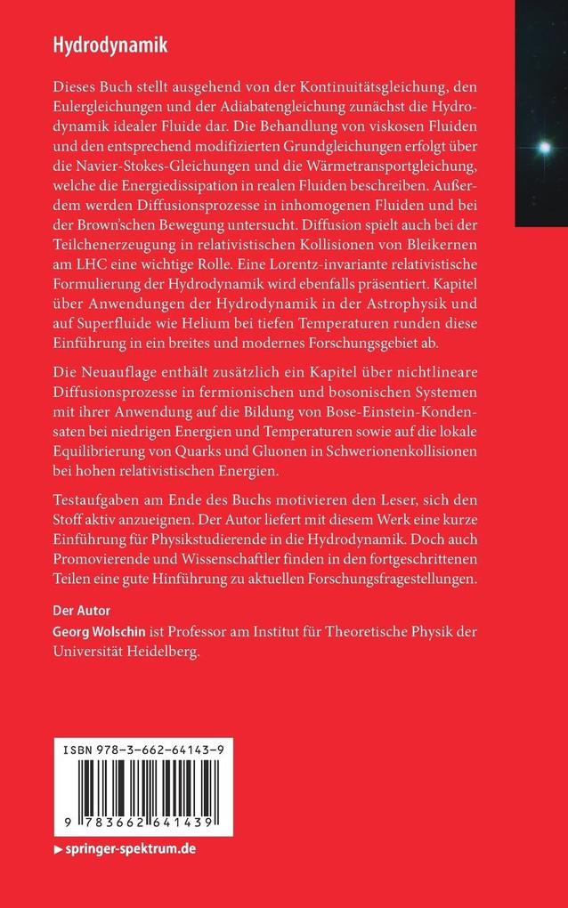 Weitere Ansicht: Hydrodynamik | Georg Wolschin