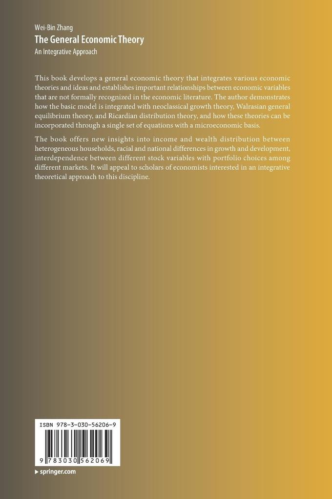 Weitere Ansicht: The General Economic Theory | Wei-Bin Zhang