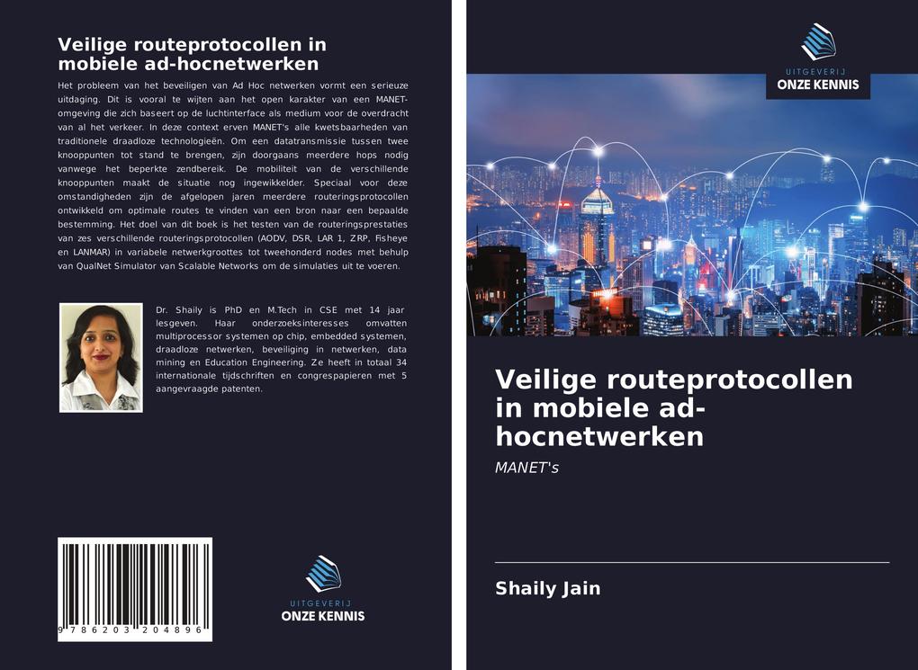 Produktbild: Veilige routeprotocollen in mobiele ad-hocnetwerken | Shaily Jain