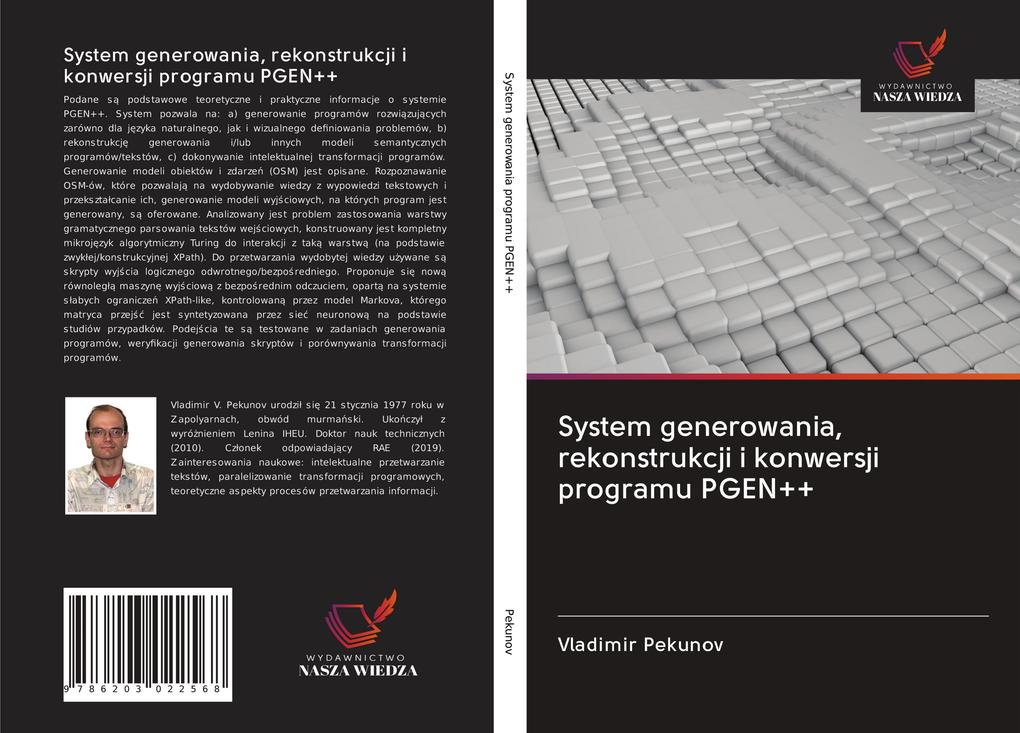 Produktbild: System generowania, rekonstrukcji i konwersji programu PGEN++ | Vladimir Pekunov