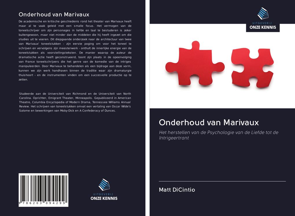 Produktbild: Onderhoud van Marivaux | Matt DiCintio