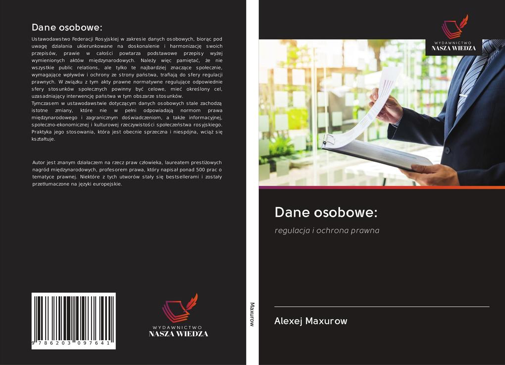 Produktbild: Dane osobowe: | Alexej Maxurow