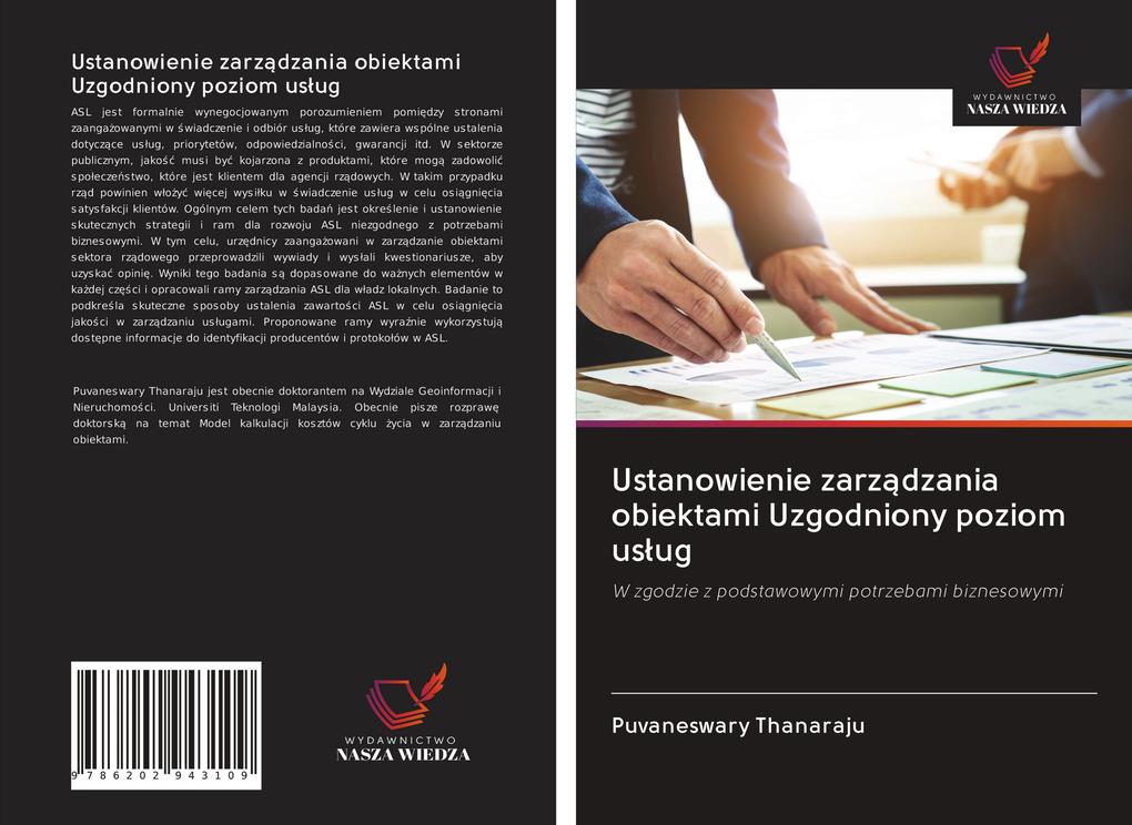 Produktbild: Ustanowienie zarzdzania obiektami Uzgodniony poziom usug | Puvaneswary Thanaraju