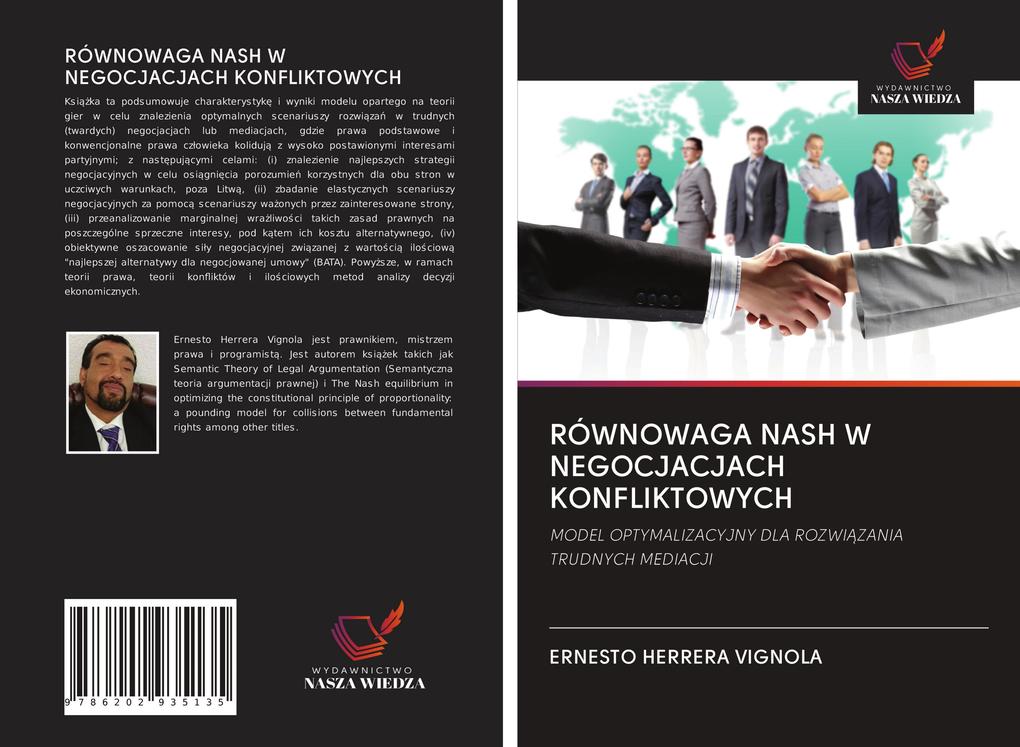 Produktbild: RÓWNOWAGA NASH W NEGOCJACJACH KONFLIKTOWYCH | Ernesto Herrera Vignola