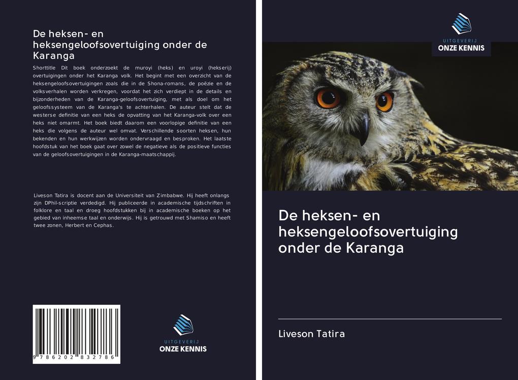 Produktbild: De heksen- en heksengeloofsovertuiging onder de Karanga | Liveson Tatira