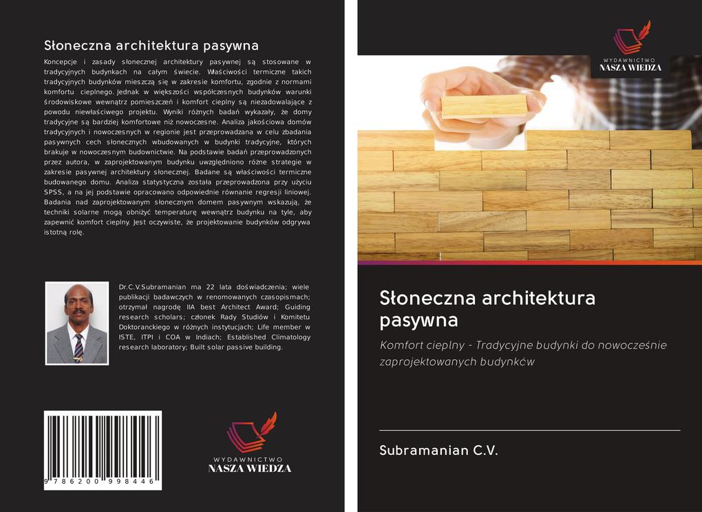 Produktbild: Soneczna architektura pasywna | Subramanian C. V.