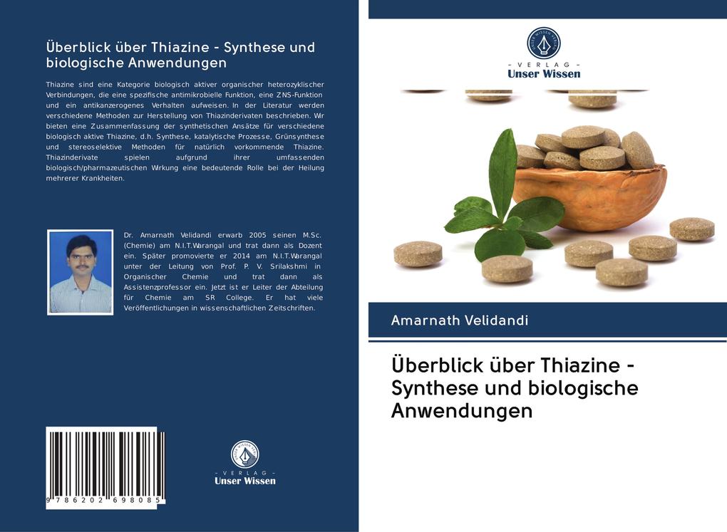 Produktbild: Überblick über Thiazine - Synthese und biologische Anwendungen | Amarnath Velidandi