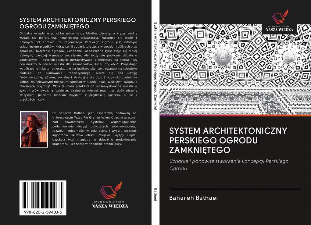 Produktbild: SYSTEM ARCHITEKTONICZNY PERSKIEGO OGRODU ZAMKNITEGO | Bahareh Bathaei