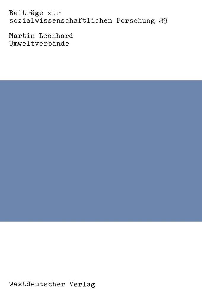 Produktbild: Umweltverbände | Martin Leonhard