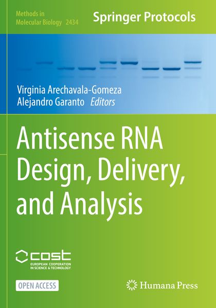 Produktbild: Antisense RNA Design, Delivery, and Analysis