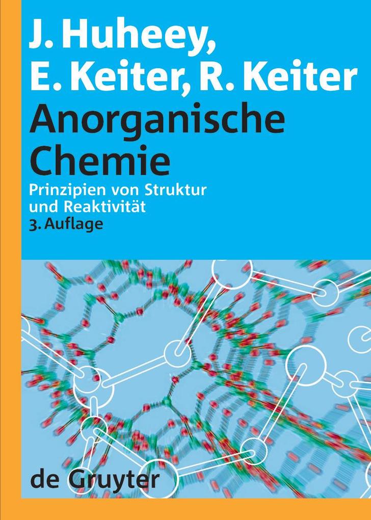 Produktbild: Anorganische Chemie | James E. Huheey, Richard Keiter, Ellen A. Keiter