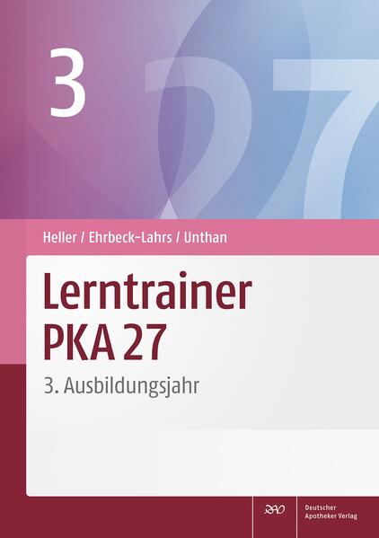 Produktbild: Lerntrainer PKA 27 3 | Jutta Heller, Isabel Ehrbeck-Lahrs, Astrid Unthan