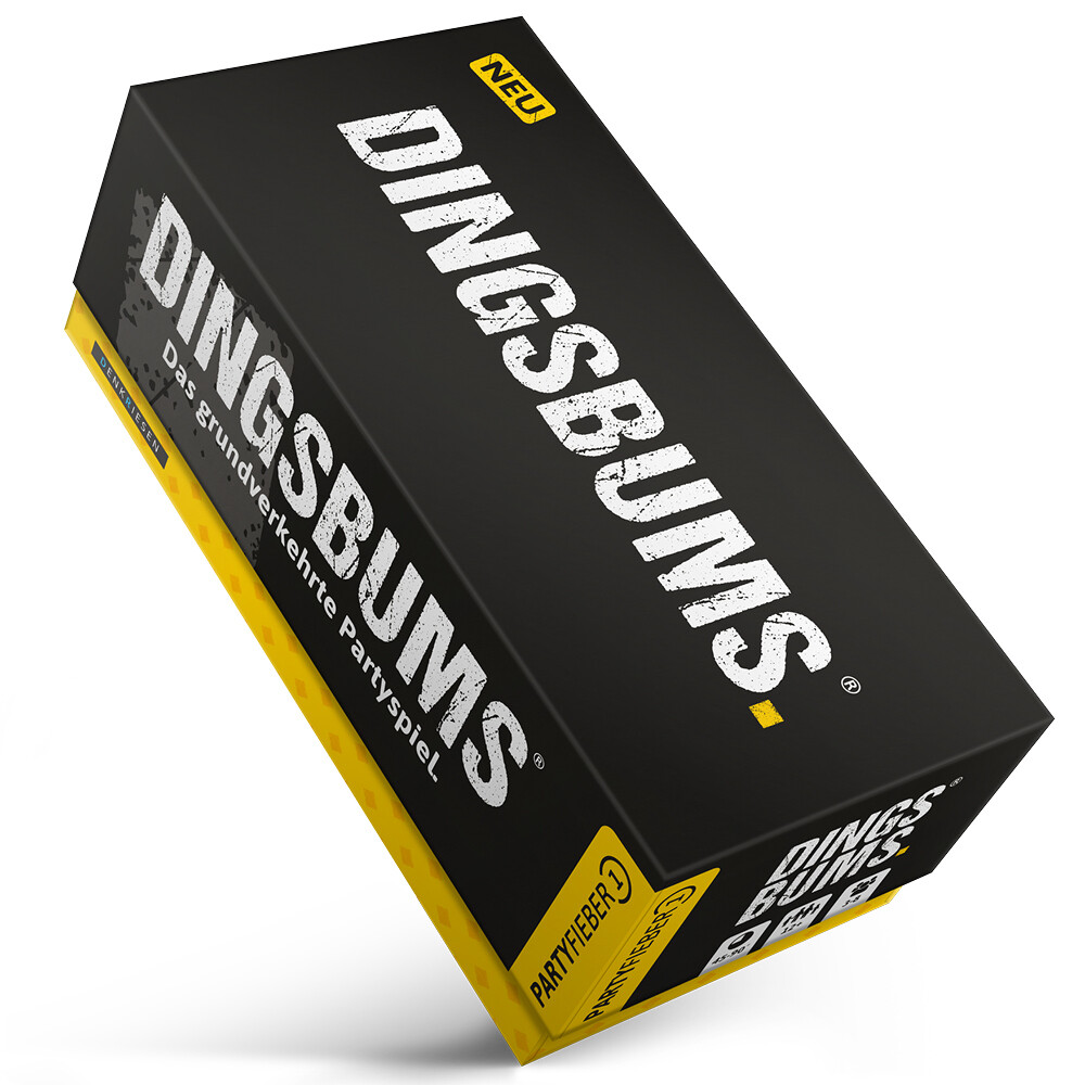 Produktbild: PARTYFIEBER - DINGSBUMS® "Das grundverkehrte Partyspiel" | Denis Görz, Ricardo Barreto