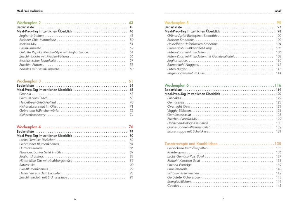 Weitere Ansicht: Meal Prep zuckerfrei | Veronika Pichl