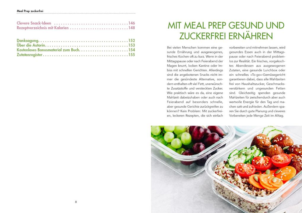 Weitere Ansicht: Meal Prep zuckerfrei | Veronika Pichl