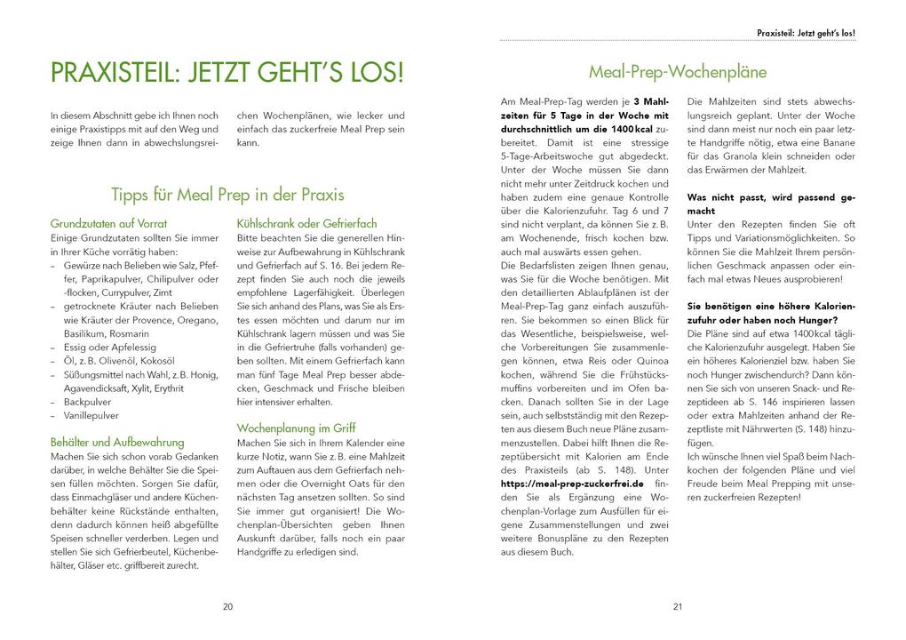 Weitere Ansicht: Meal Prep zuckerfrei | Veronika Pichl