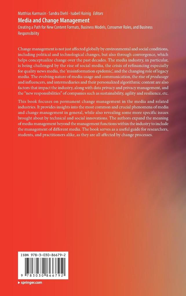 Weitere Ansicht: Media and Change Management