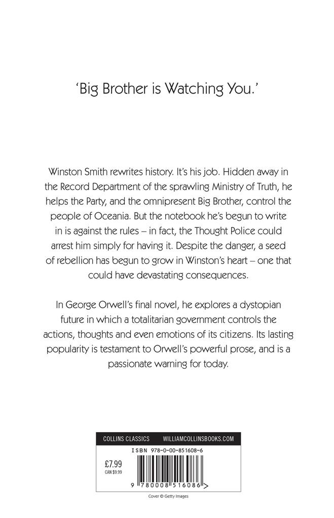 Weitere Ansicht: 1984 NINETEEN EIGHT_CLASSIC PB | George Orwell