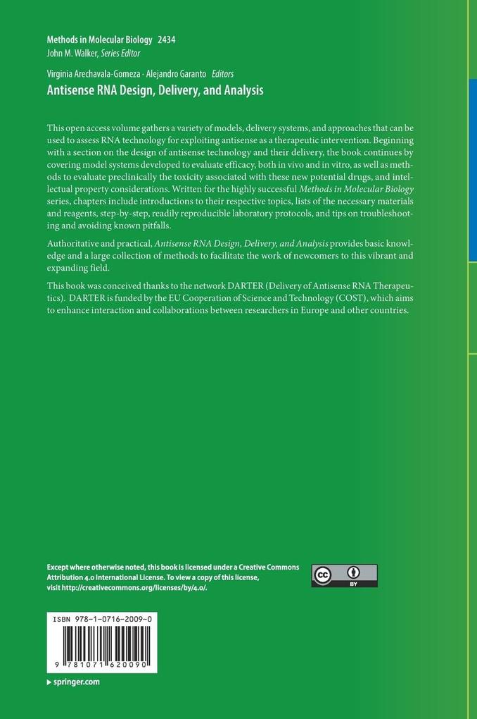 Weitere Ansicht: Antisense RNA Design, Delivery, and Analysis