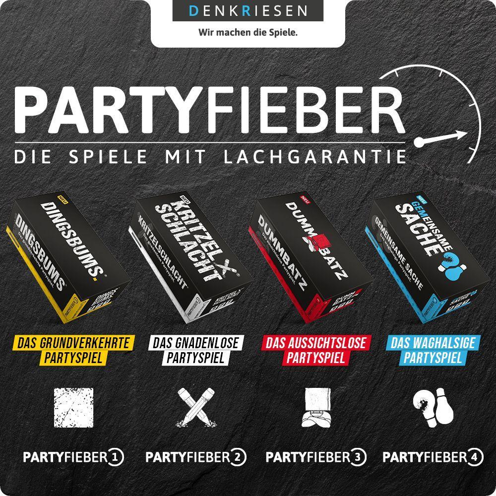 Weitere Ansicht: PARTYFIEBER - DINGSBUMS® "Das grundverkehrte Partyspiel" | Denis Görz, Ricardo Barreto