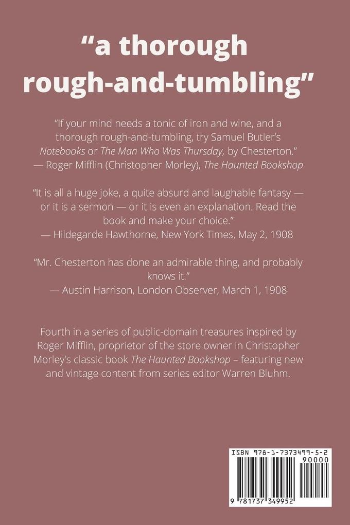 Weitere Ansicht: The Man Who Was Thursday | G. Chesterton