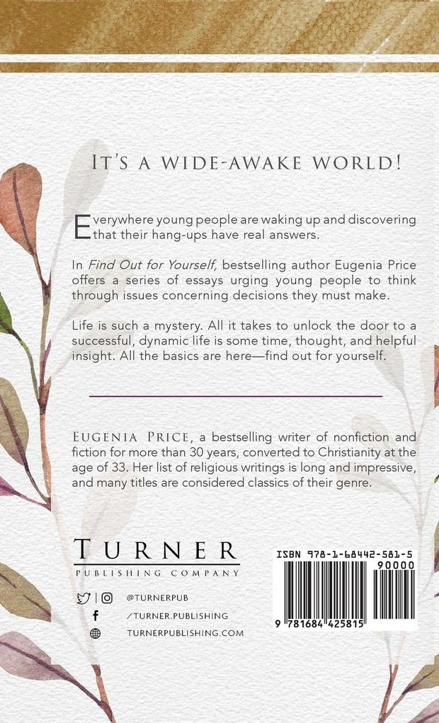 Weitere Ansicht: Find Out for Yourself | Eugenia Price