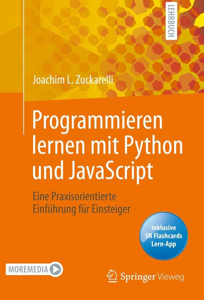 Produktbild: Programmieren lernen mit Python und JavaScript | Joachim L. Zuckarelli