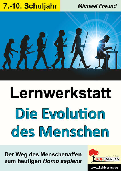 Produktbild: Lernwerkstatt Die Evolution des Menschen | Michael Freund